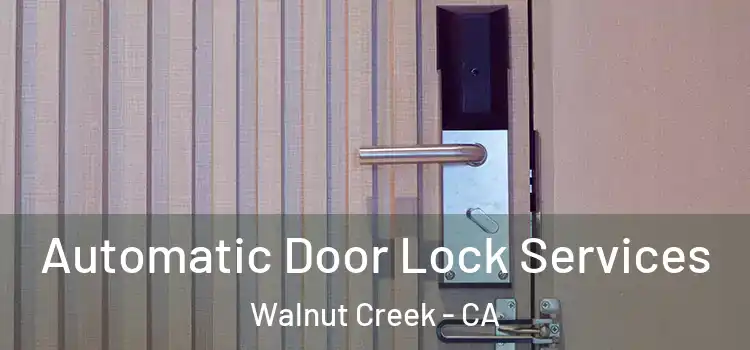 Automatic Door Lock Services Walnut Creek - CA