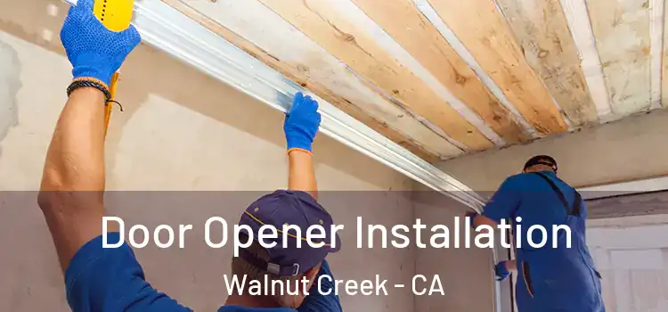 Door Opener Installation Walnut Creek - CA