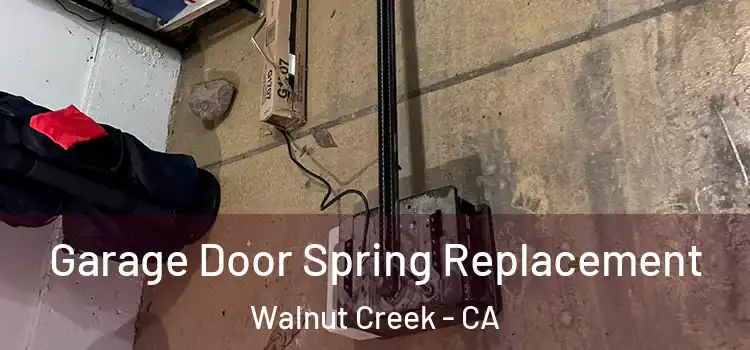  Garage Door Spring Replacement Walnut Creek - CA