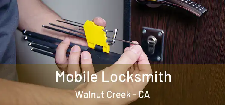 Mobile Locksmith Walnut Creek - CA