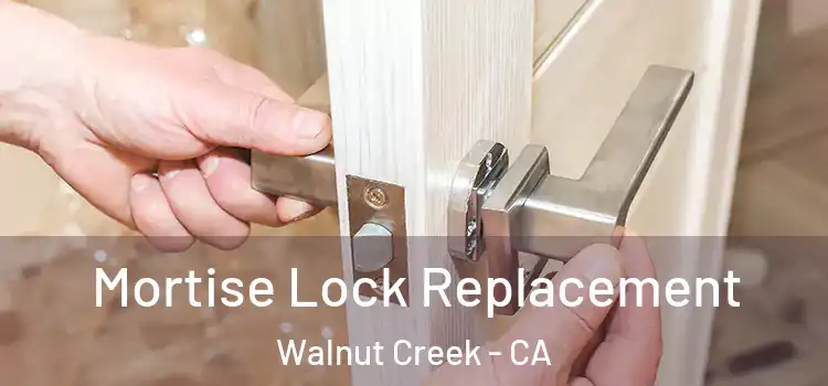 Mortise Lock Replacement Walnut Creek - CA