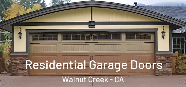  Residential Garage Doors Walnut Creek - CA